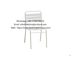White Wire Leg Dining Chair