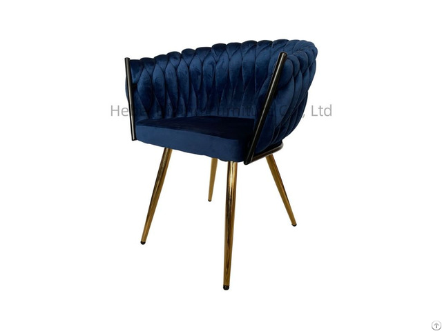 Chair Petal Armchair Gold Plated Legs