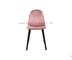 Soft Upholstered Velvet Backrest Dining Chair