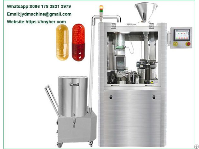 Stainless Steel Capsule Filling Machine For Pharmaceutical