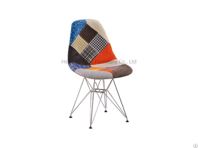 Multicolor Fabric Upholstered Dining Chair