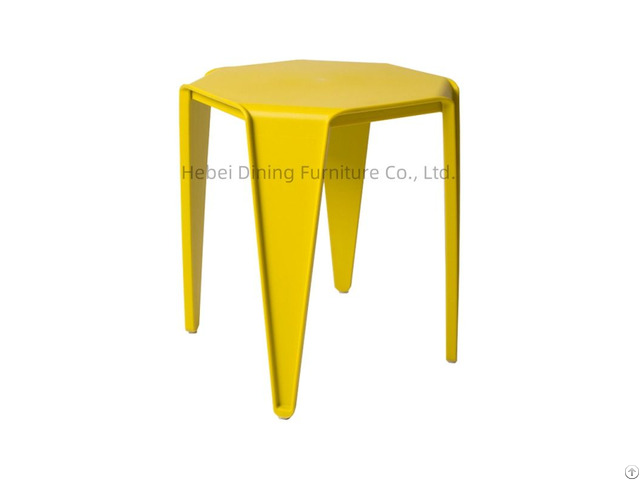 Octagonal Thickened Plastic Stool Chair Stackable Economical Stools