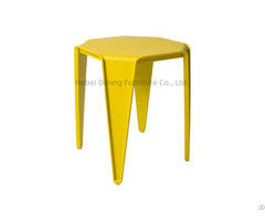 Octagonal Thickened Plastic Stool Chair Stackable Economical Stools
