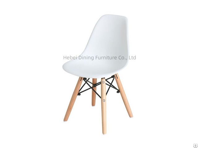 Molded Plastic Dining Chairs With Natural Wood Legs