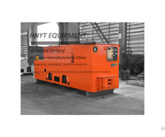 Cty12 Ton Mining Battery Locomotive For Underground Tunnel