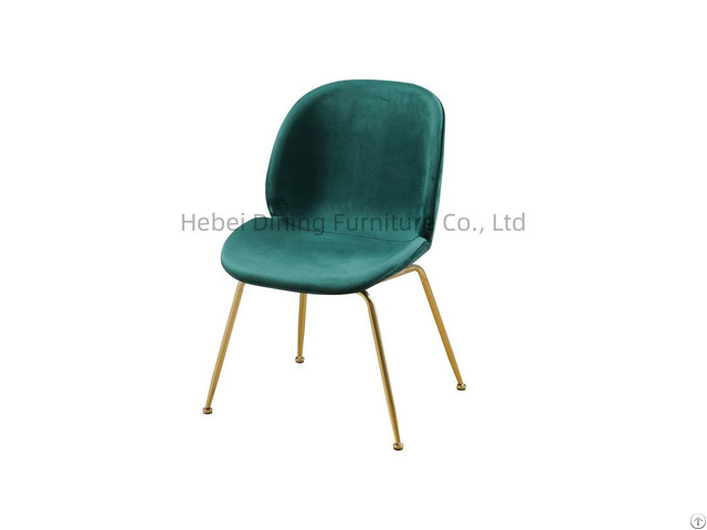 Many Colours Plastic Dining Chair With Iron Legs