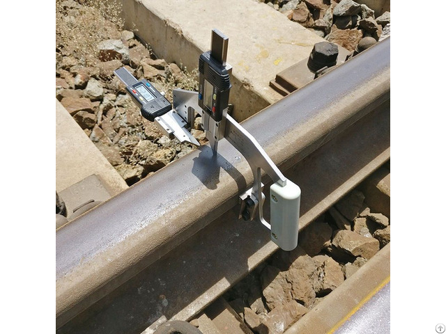 Digital Rail Profile Gauge For Railway Head Wear And Side Cut Measuring