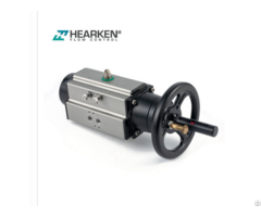 Hpa Spring Return Pneumatic Actuator With Handwhee