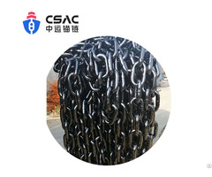117mm Flash Butt Welded Stud Link Anchor Chain With Ccs Bv Certificate