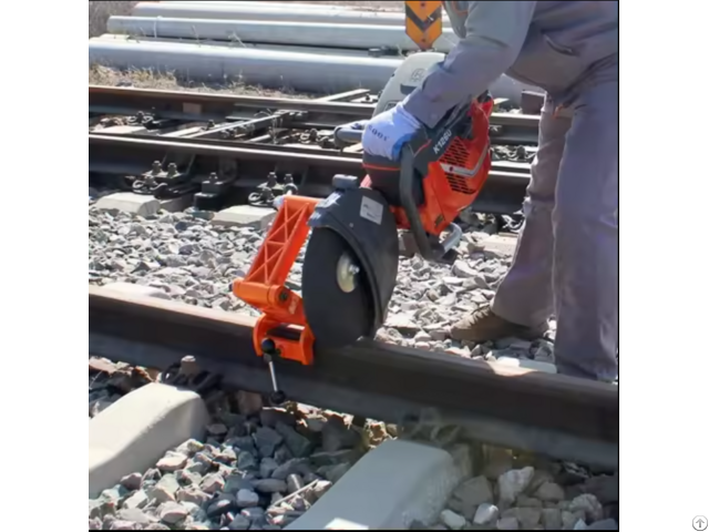 Lithium Battery Rail Cutter Cutting Machine Abrasive Saw