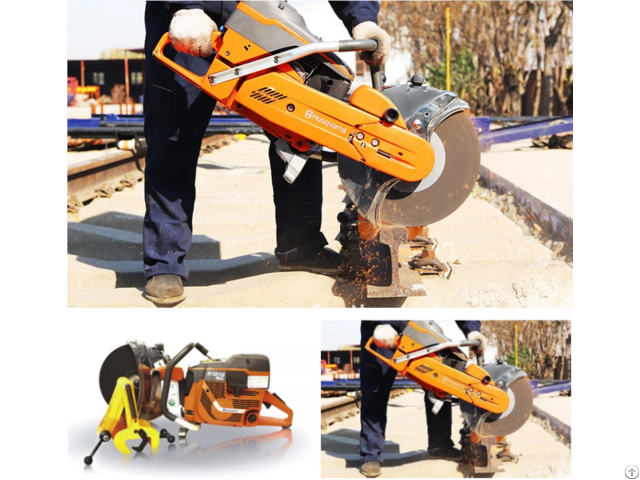 Portable Rail Cutting Machine Li Battery Cutter For Track Work