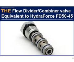 Flow Divider Combiner Valve Equivalent To Hydraforce Fd50 45