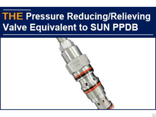 Hydraulic Pressure Reducing Relieving Valve Equivalent To Sun Ppdb