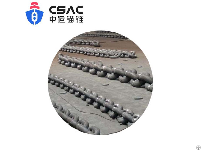 Ship Stud Link Anchor Chain At Stock