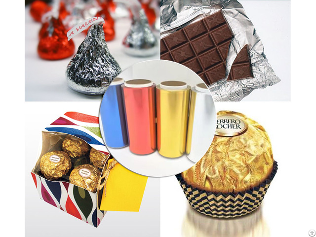 Wholesale Chocolate Packaging Aluminum Foil 8011 1235