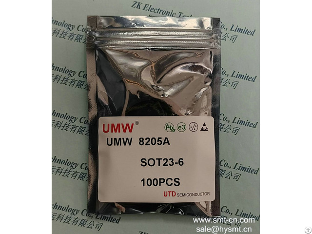 8205a Umw Package Sot23 6 Instead Fuximsemi Fs8205a Ci Dual N Channel Mosfet Cjl8205a Smd