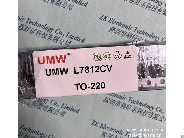 Umw L7812cv To 220 Linear Regulator Ic Voltage 7812