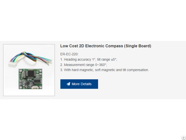 Low Cost 2d Electronic Compass