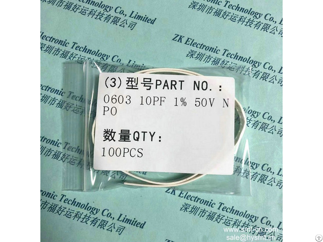 Yageo 0603 10pf 1% 50v Npo Smd Capacitor Instead Cap Cce Cog N100f500ct Walsin