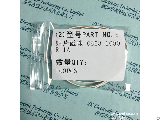 Chip Bead 0603 1000r 1a Tai Tech Oscillograph