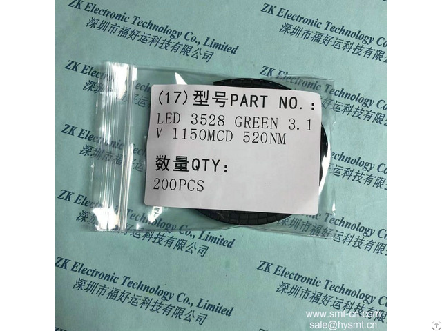 Led 3528 Green 3 1v 1150mcd 520nm