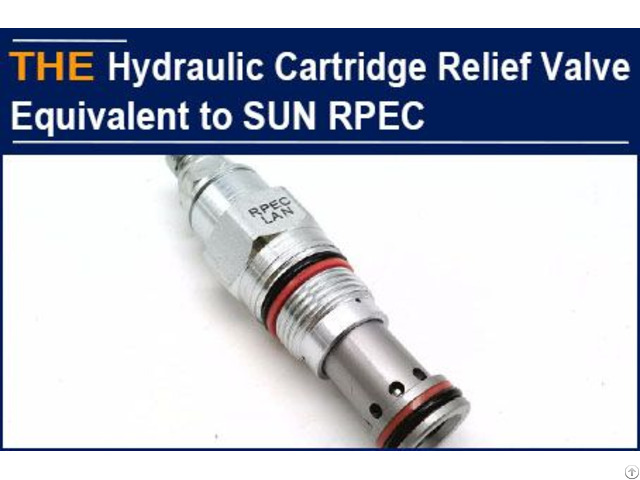 Hydraulic Cartridge Relief Valve Equivalent To Sun Rpec