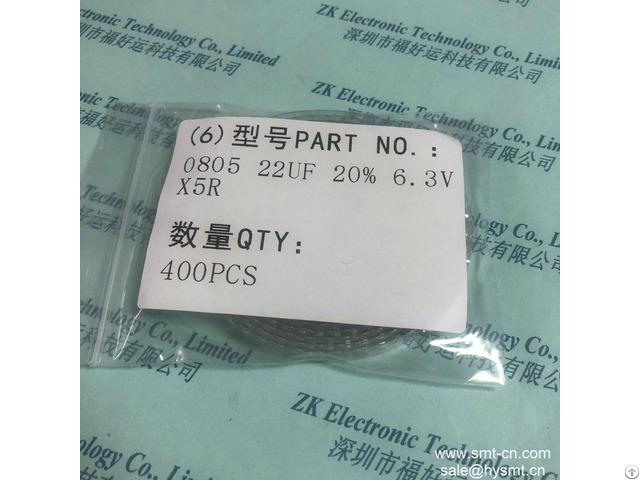 Samsung 0805 22uf 20% 6 3v X5r Capacitor Instead C2012x5r0j226m Cer Lf Tdk Corporation