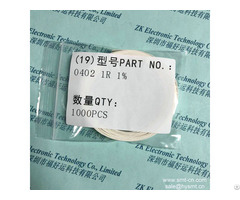 Sup Resistor 0402 1r 1% Instead Rm04fr00ct Res Cal Chip