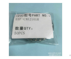 Capacitor Eef Cx0j101r Panasonic Smd Spec Polymer 100uf 6 3v Lf