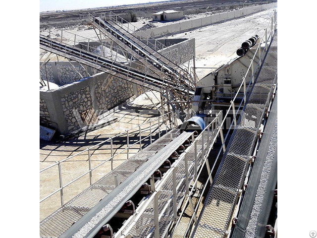 Industrial Sand Stone Belt Conveyor For Quarry