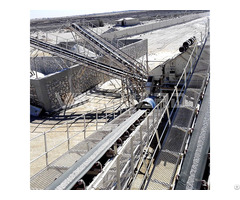 Industrial Sand Stone Belt Conveyor For Quarry