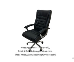 Ergonomic Leather Commercial Lift Office Chair