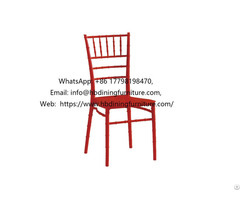 White Tiffany Plastic Dining Chair