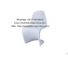 White Body Plastic Armchair