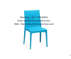 Blue Commercial Plastic Lounge Chair