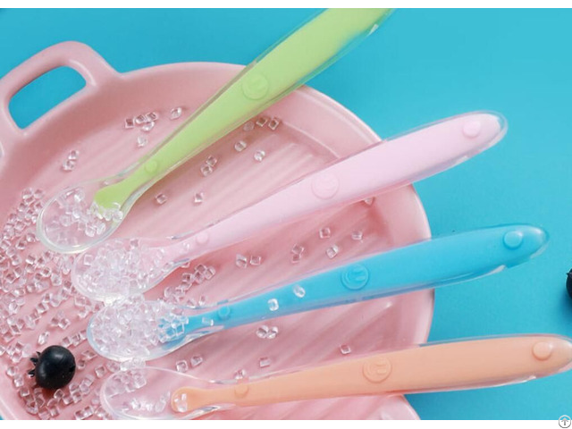 Baby Infant Silicone Feeding Spoon