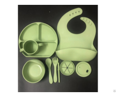 Custom Silicone Baby Kids Dinnerware Sets