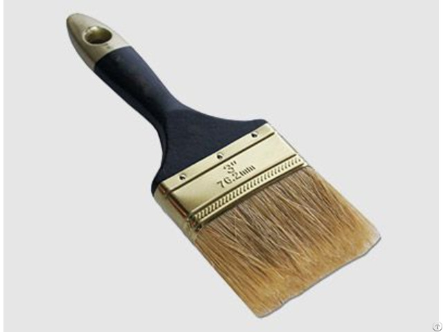 3in Wood Handle Bristle Paint Brush