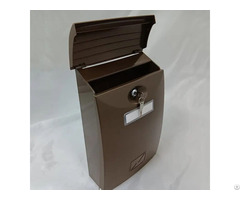 Vertical Wall Mount Plastic Mailbox Letter Box