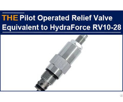 Hydraulic Pilot Operated Relief Valve Equivalent To Hydraforce Rv10 28