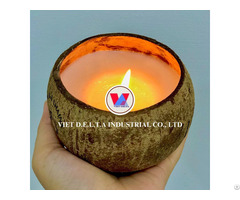 Eco Friendly Coconut Shell Candle