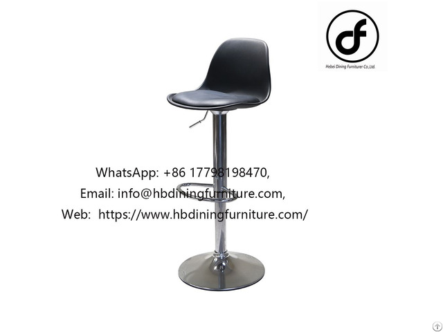 Plastic Seat Can Be Raised And Lowered Bar Chair