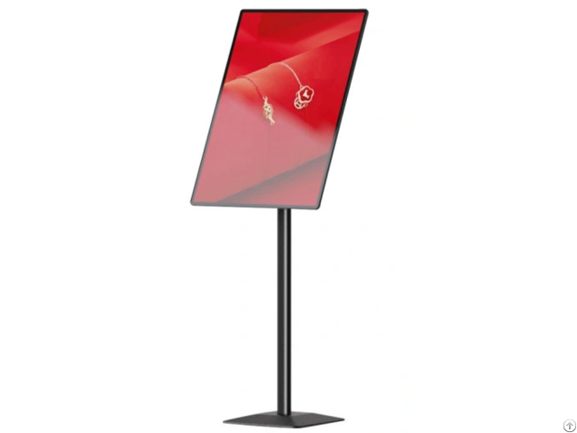 Magnetic Floor Stands Pedestal Sign Holder Stand For Retail Store