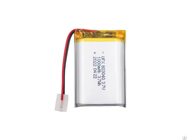 Ufx 803040 1000mah 3 7v Small Rechargeable Battery