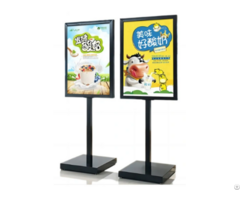 Billboard Display Sign Metal Double Sided Poster Holder Stand