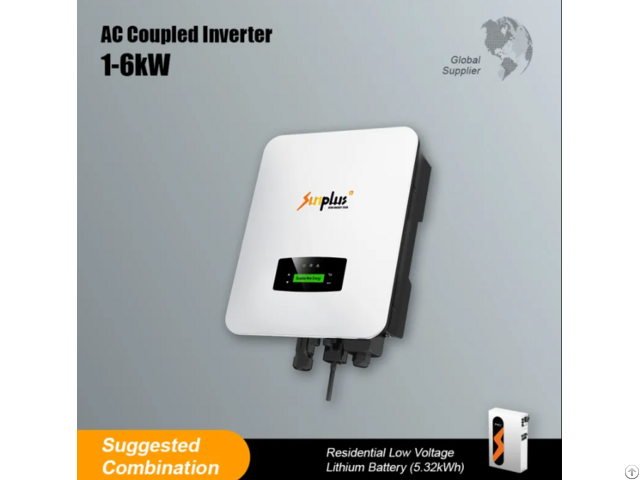 Sunplus Ac Coupled Inverter 1kw 4 6kw