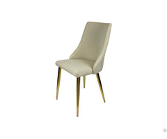 Pu Dining Room Chair High Backrest