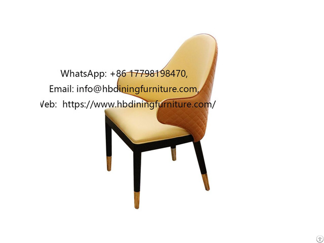 Pu Leather Dining Chair Upholstered Armchair