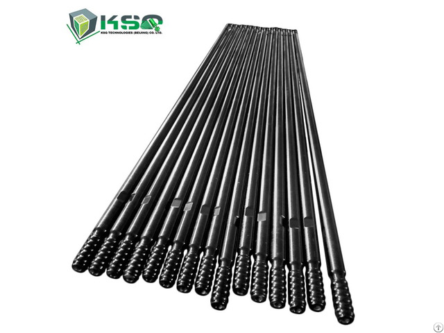 Hard Rock Drilling T51 610mm To 6400mm Thread Extension Drill Rod