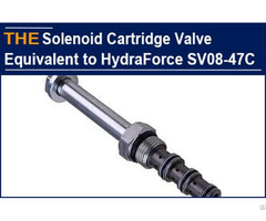 Hydraulic Solenoid Cartridge Valve Equivalent To Hydraforce Sv08 47c